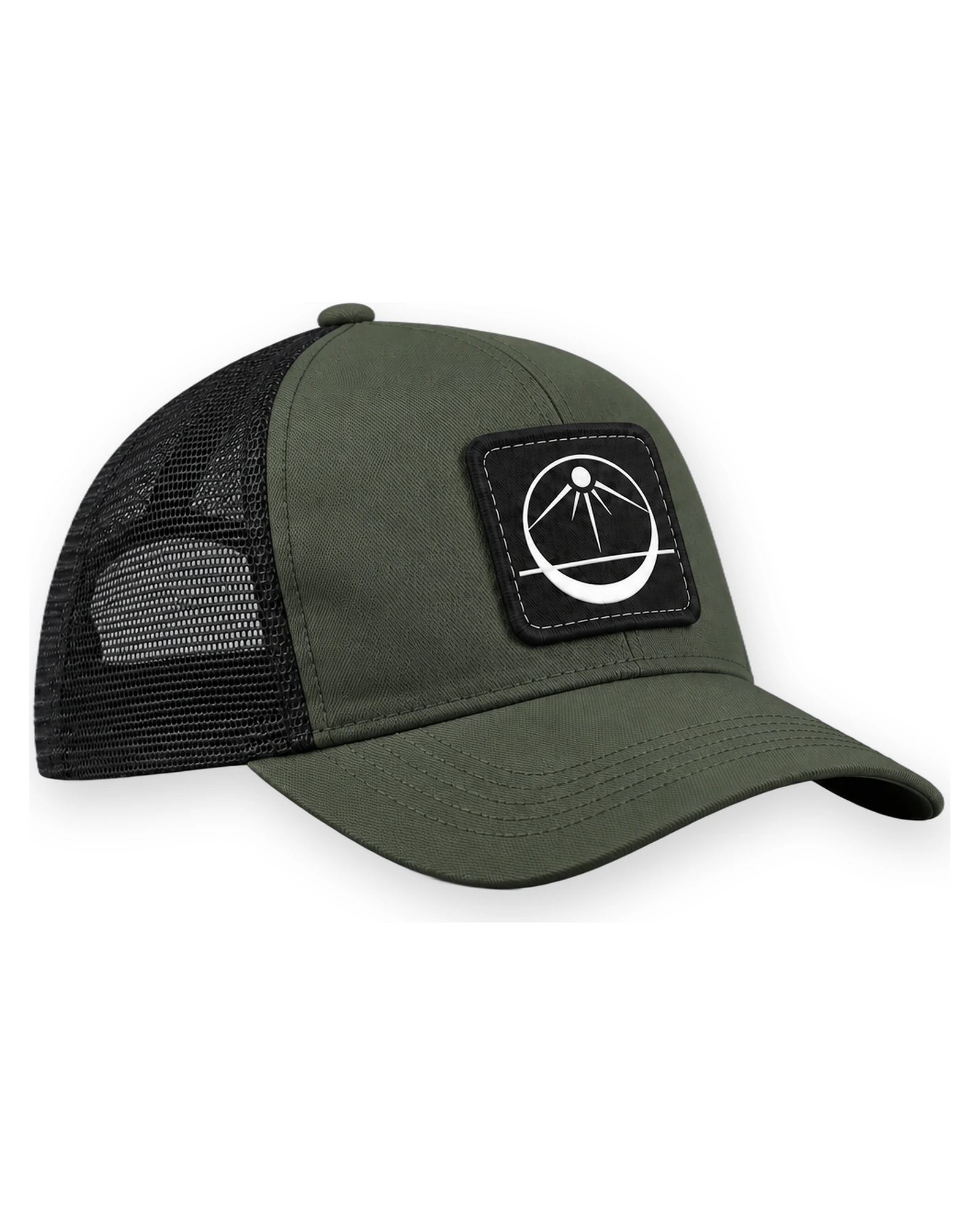 Casquette trucker - Kaki et Noir