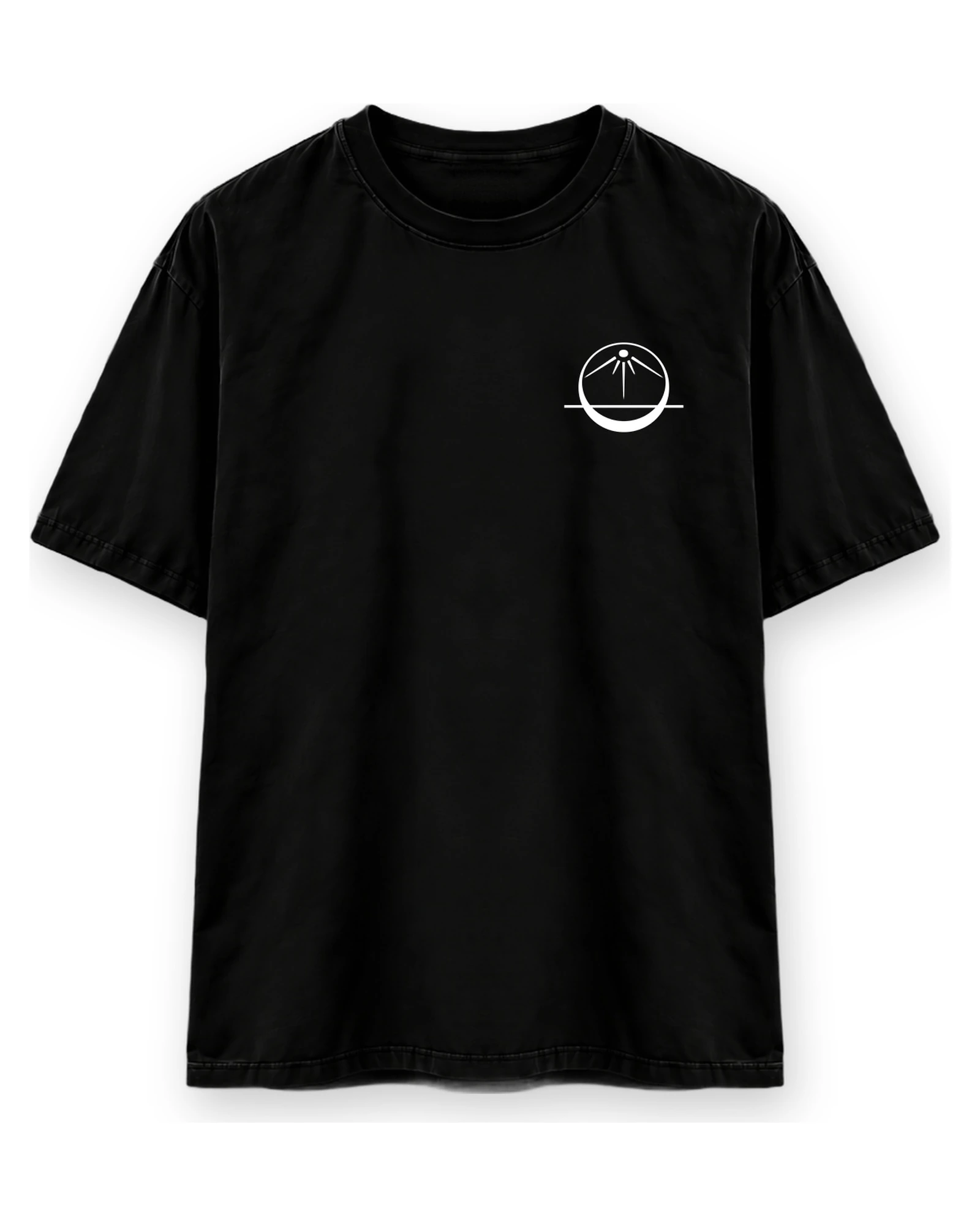 T-shirt Oversize Noir - Technocracy. — T-shirt hard techno